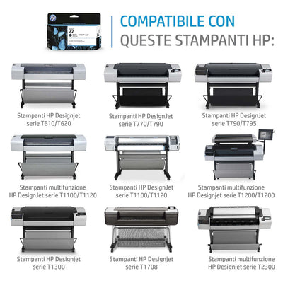 HP Cartuccia inchiostro nero opaco 72, 130 ml [C9403A]