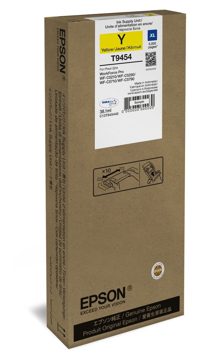 Epson WF-C52xx / WF-C57xx Series Ink Pack XL Yellow [C13T945440]