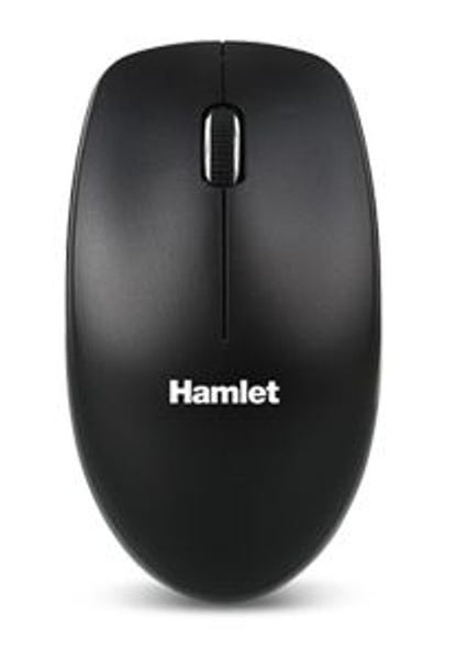 Hamlet XMICERF-24GS mouse Universale Ambidestro RF Wireless + USB Type-A Ottico 1000 DPI [XMICERF-24GS]