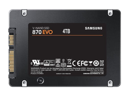 Samsung 870 EVO 4 TB 2.5" Serial ATA III V-NAND [MZ-77E4T0B/EU]