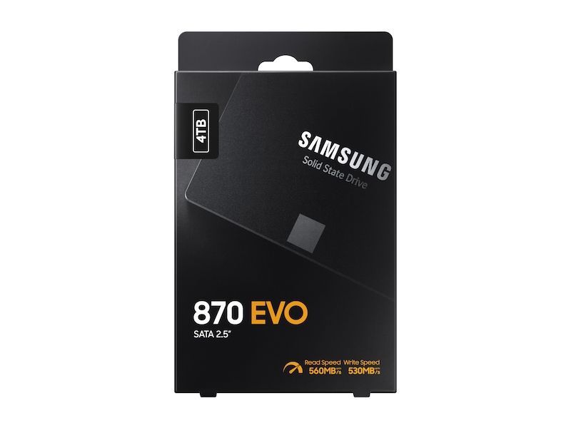 Samsung 870 EVO 4 TB 2.5" Serial ATA III V-NAND [MZ-77E4T0B/EU]