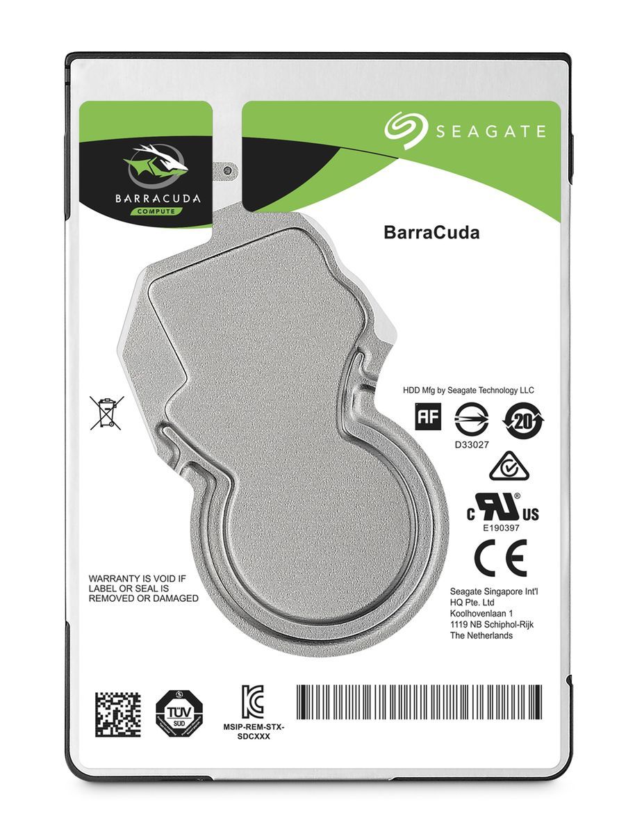 Seagate Barracuda ST5000LM000 disco rigido interno 5 TB 5400 Giri/min 128 MB 2.5" Serial ATA III [ST5000LM000]