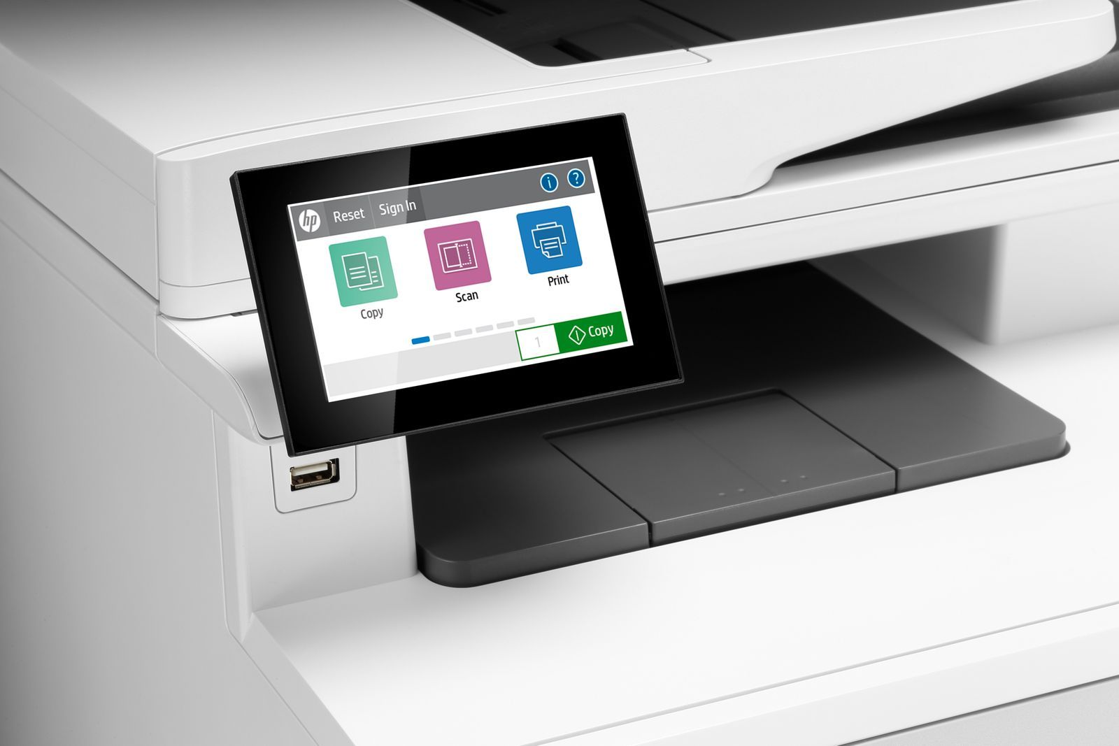 HP Color LaserJet Enterprise Stampante multifunzione Enterprise Color LaserJet M480f [3QA55A#B19]