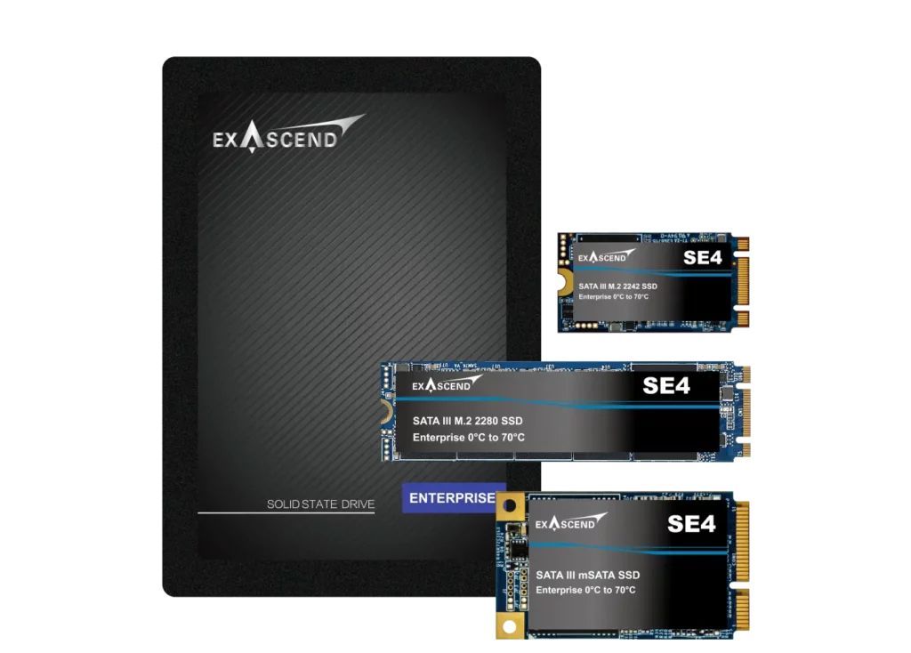 Exascend SE4 3,84 TB 2.5" Serial ATA III 3D TLC [EXSE4A3840GB]