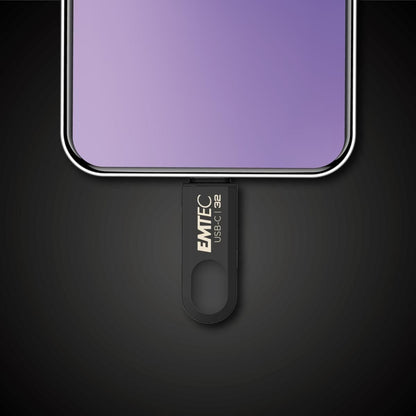 Emtec C280 unità flash USB 32 GB USB tipo-C 3.2 Gen 1 (3.1 Gen 1) Nero [ECMMD32GC283]