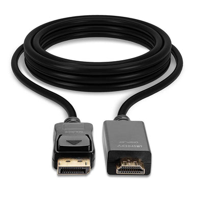Lindy 36923 cavo di interfaccia e adattatore Displayport HDMI Nero [LINDY36923]