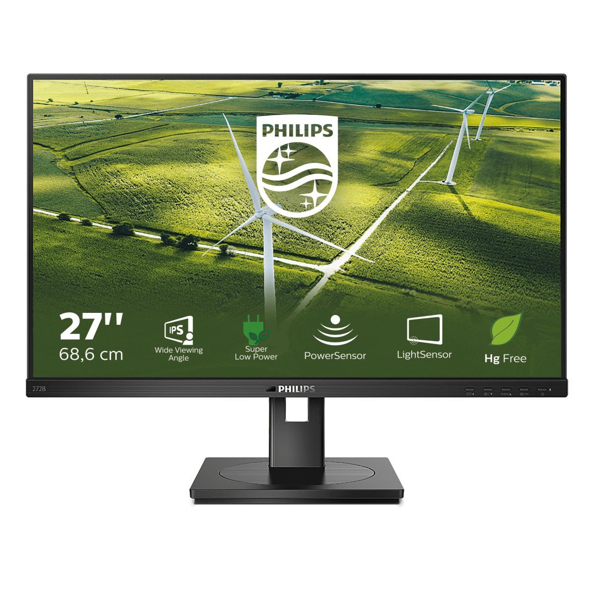 Philips B Line 272B1G/00 Monitor PC 68,6 cm (27") 1920 x 1080 Pixel Full HD LED Nero [272B1G/00]