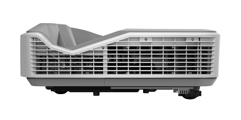 Optoma ZU500USTe videoproiettore Proiettore a raggio ultra corto 5000 ANSI lumen DLP WUXGA (1920x1200) Compatibilità 3D Bianco [ZU500USTELASER]