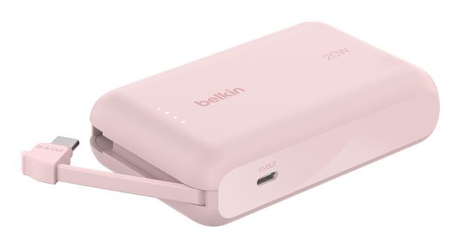 Belkin BPB021HQPK batteria portatile 10000 mAh Rosa [BPB021HQPK]