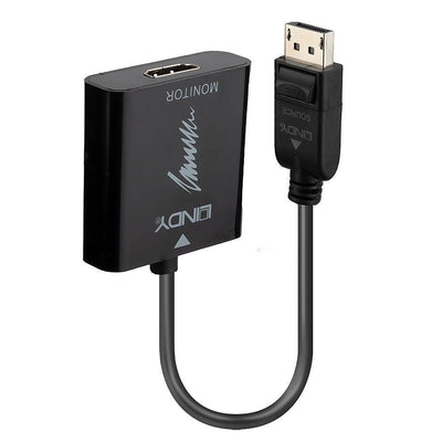 Lindy 41068 DisplayPort 1.2 HDMI Nero cavo di interfaccia e adattatore [LINDY41068]