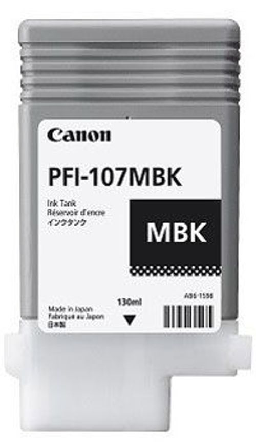 Canon PFI-107MBK cartuccia d'inchiostro 1 pz Originale Nero opaco [6704B001]