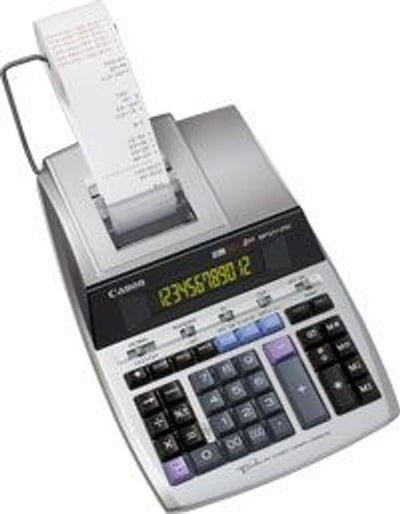 Canon MP1211-LTSC calcolatrice Desktop Calcolatrice con stampa Argento [2496B001]