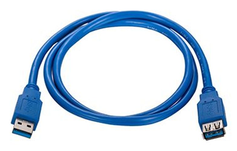 Hamlet XCU3A-MF18 cavo USB USB 3.2 Gen 1 (3.1 Gen 1) 1,8 m USB A 5 Gbit/s Blu [XCU3A-MF18]