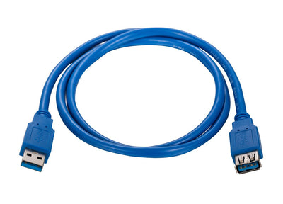 Hamlet XCU3A-MF18 cavo USB USB 3.2 Gen 1 (3.1 Gen 1) 1,8 m USB A Blu [XCU3A-MF18]