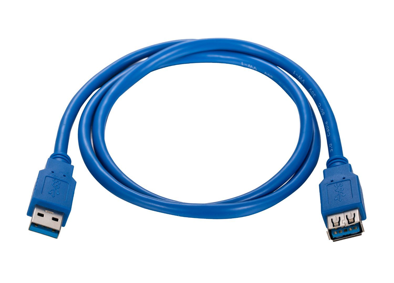 Hamlet XCU3A-MF18 cavo USB USB 3.2 Gen 1 (3.1 Gen 1) 1,8 m USB A 5 Gbit/s Blu [XCU3A-MF18]