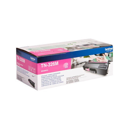 Brother TN-326M cartuccia toner 1 pz Originale Magenta [TN326M]