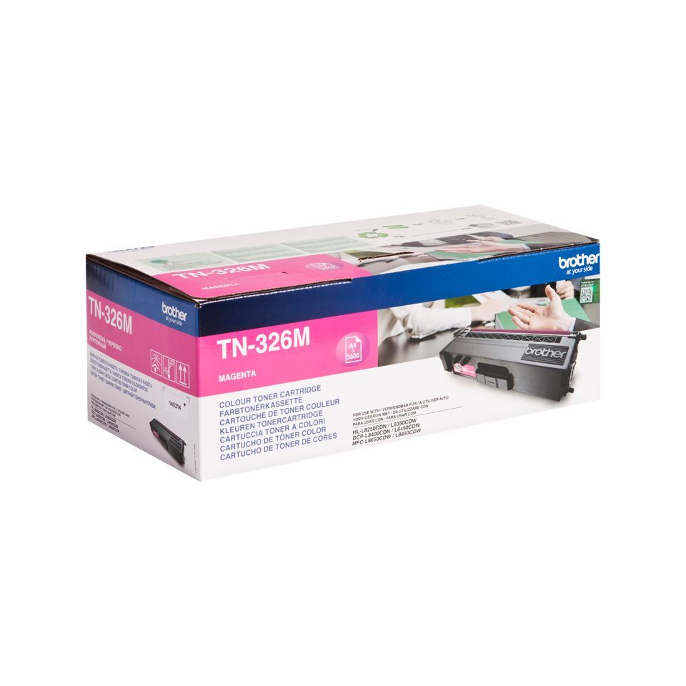 Brother TN-326M cartuccia toner 1 pz Originale Magenta [TN326M]