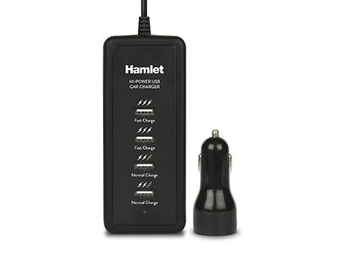 Hamlet Car Charger alimentatore usb da auto 5 porte 40w [XPWC545CAR]