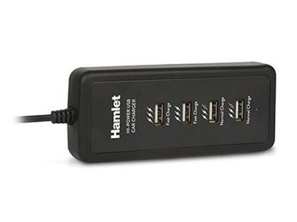 Hamlet Car Charger alimentatore usb da auto 5 porte 40w [XPWC545CAR]