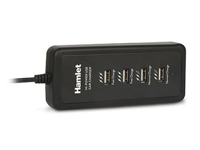 Hamlet Car Charger alimentatore usb da auto 5 porte 40w [XPWC545CAR]
