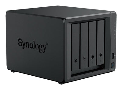 Synology DiskStation DS925+ server NAS e di archiviazione Ryzen Embedded V1500B 4 GB DDR4 0 TB Nero [DS925+]