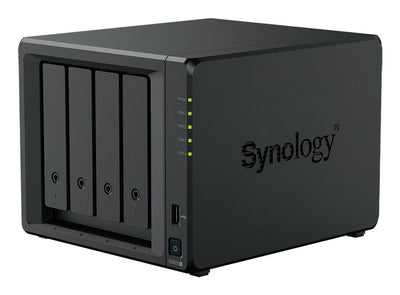 Synology DiskStation DS925+ server NAS e di archiviazione Ryzen Embedded V1500B 4 GB DDR4 0 TB Nero [DS925+]