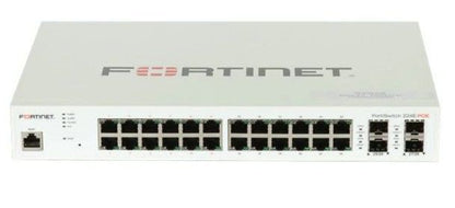 Fortinet FortiSwitch 224E-POE Gestito L2/L3 Gigabit Ethernet (10/100/1000) Supporto Power over Ethernet (PoE) 1U Bianco [FS-224E-POE]