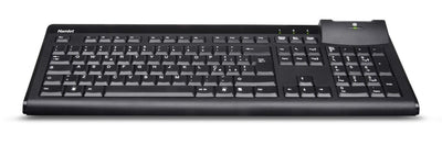 Hamlet Smart Card Keyboard tastiera usb professionale con lettore smart card integrato [XKKITASCR]