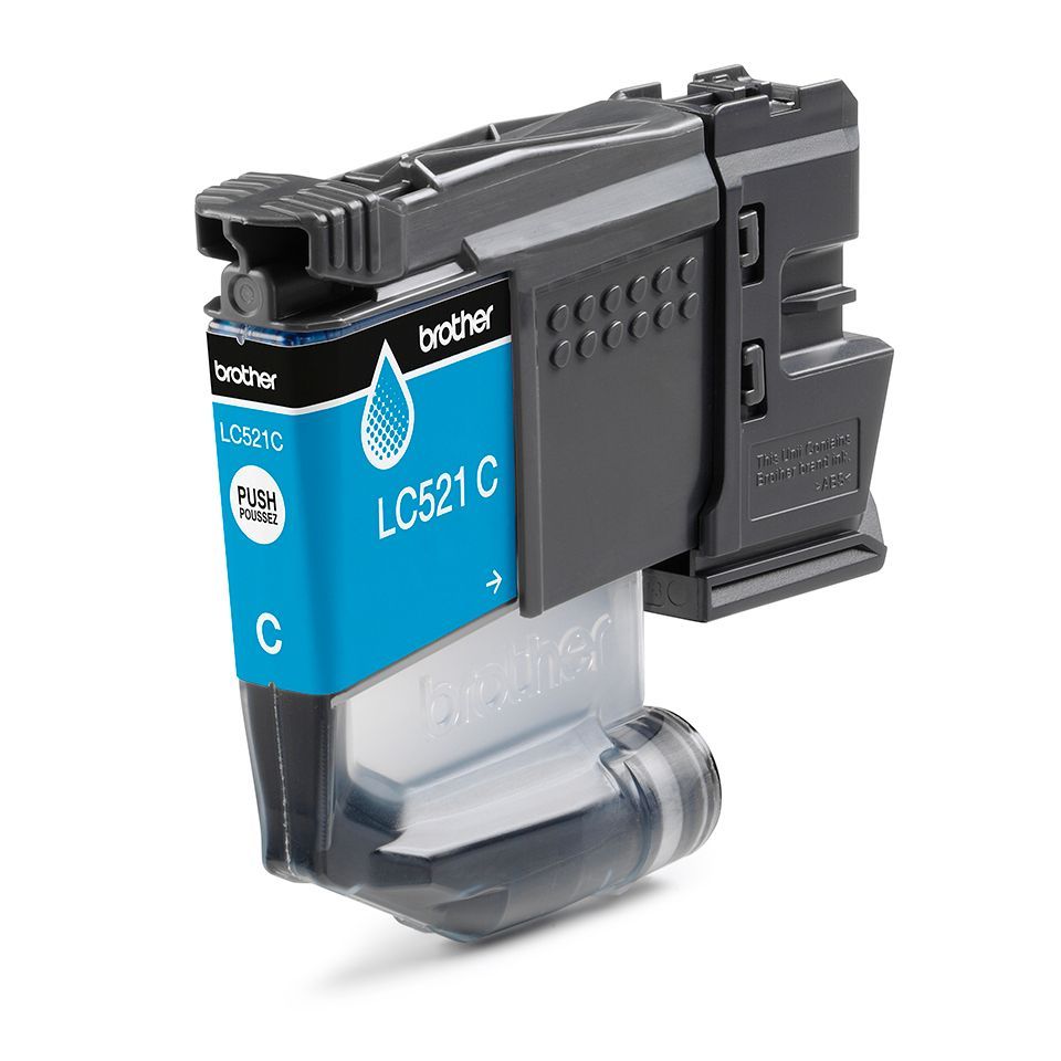 Brother LC521C cartuccia d'inchiostro 1 pz Originale Ciano [LC521C]