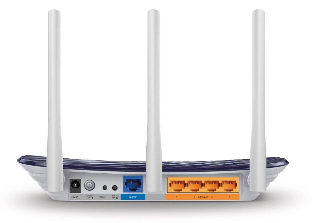 TP-Link AC750 router wireless Fast Ethernet Dual-band (2.4 GHz/5 GHz) Nero, Bianco [ARCHERC20]