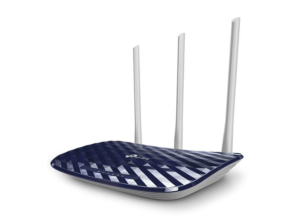 TP-Link AC750 router wireless Fast Ethernet Dual-band (2.4 GHz/5 GHz) Nero, Bianco [ARCHERC20]