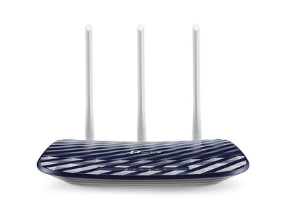 TP-Link AC750 router wireless Fast Ethernet Dual-band (2.4 GHz/5 GHz) Nero, Bianco [ARCHERC20]