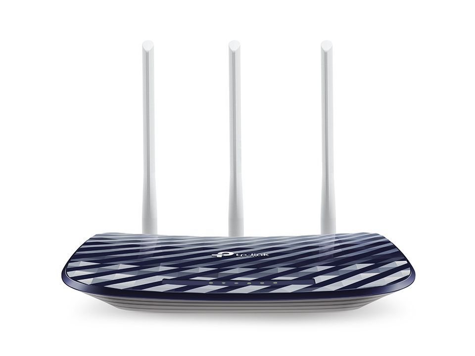 TP-Link AC750 router wireless Fast Ethernet Dual-band (2.4 GHz/5 GHz) Nero, Bianco [ARCHERC20]