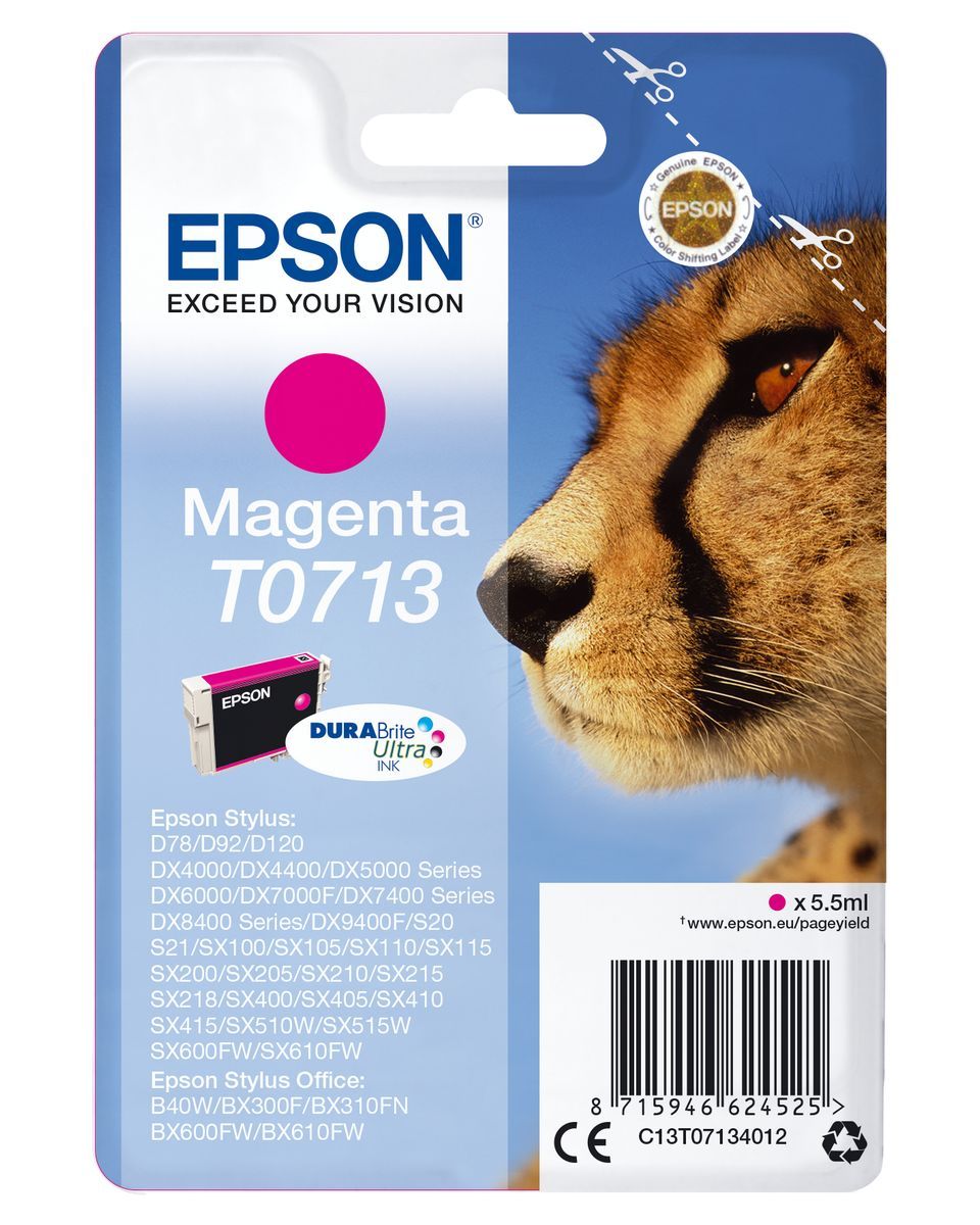 Epson Cartuccia Magenta [C13T07134012]