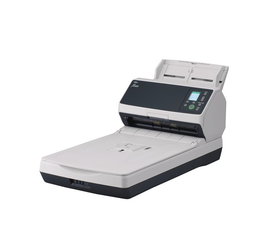 Ricoh fi-8270 ADF + scanner ad alimentazione manuale 600 x 600 DPI A4 Nero, Grigio [PA03810-B551]