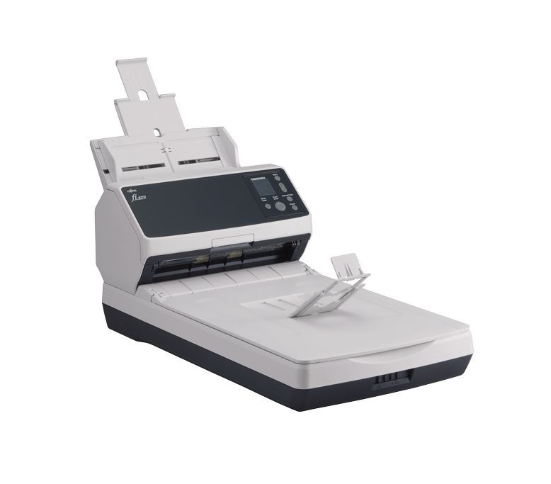 Ricoh fi-8270 ADF + scanner ad alimentazione manuale 600 x 600 DPI A4 Nero, Grigio [PA03810-B551]
