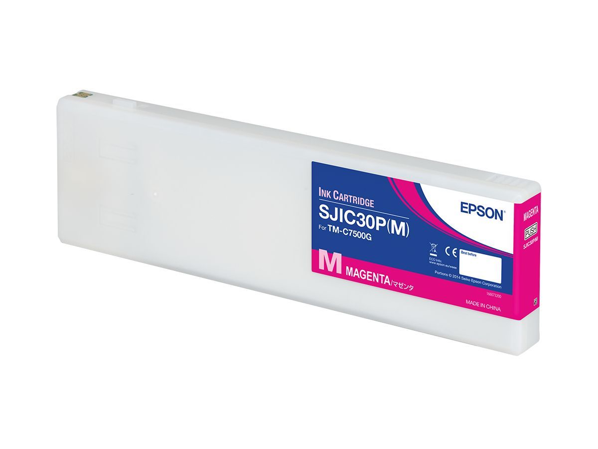 Epson SJIC30P(M): Ink cartridge for ColorWorks C7500G (Magenta) [C33S020641]