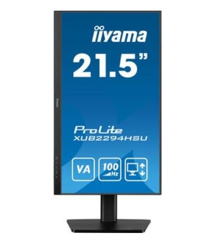 iiyama ProLite XUB2294HSU-B6 Monitor PC 54,6 cm (21.5") 1920 x 1080 Pixel Full HD LCD Nero [XUB2294HSU-B6]