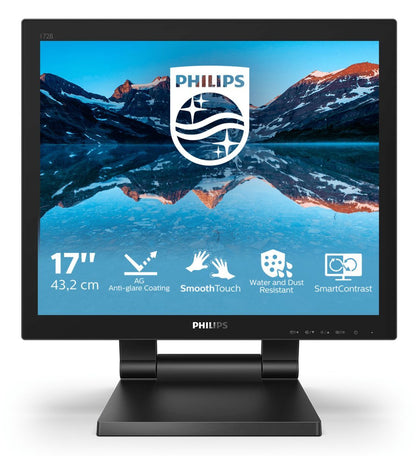 Philips 172B9TL/00 Monitor PC 43,2 cm (17") 1280 x 1024 Pixel Full HD LCD Touch screen Nero [172B9TL/00]