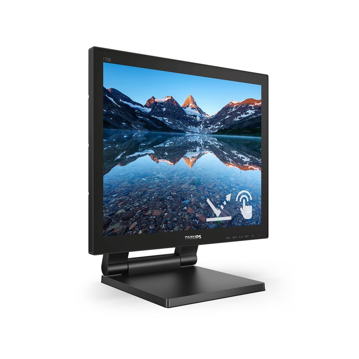 Philips 172B9TL/00 Monitor PC 43,2 cm (17") 1280 x 1024 Pixel Full HD LCD Touch screen Nero [172B9TL/00]