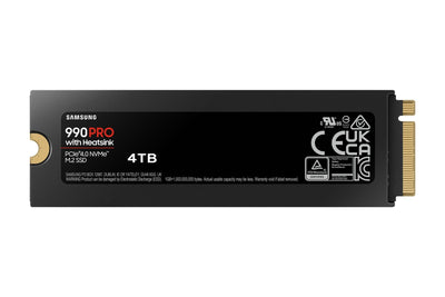 Samsung 990 PRO NVMe 4TB con Dissipatore di calore, SSD interno [MZ-V9P4T0GW]