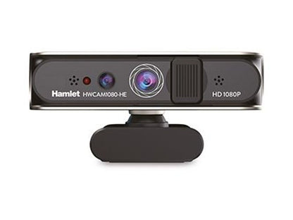 Hamlet HWCAM1080-HE webcam 2 MP 1920 x 1080 Pixel USB 2.0 Nero [HWCAM1080-HE]