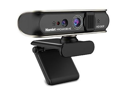 Hamlet HWCAM1080-HE webcam 2 MP 1920 x 1080 Pixel USB 2.0 Nero [HWCAM1080-HE]