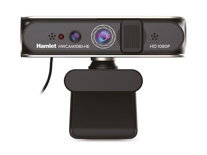 Hamlet HWCAM1080-HE webcam 2 MP 1920 x 1080 Pixel USB 2.0 Nero [HWCAM1080-HE]