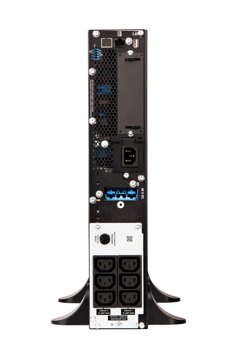 APC SRT1000XLI gruppo di continuità (UPS) Doppia conversione (online) 1 kVA 1000 W 12 presa(e) AC [SRT1000XLI]