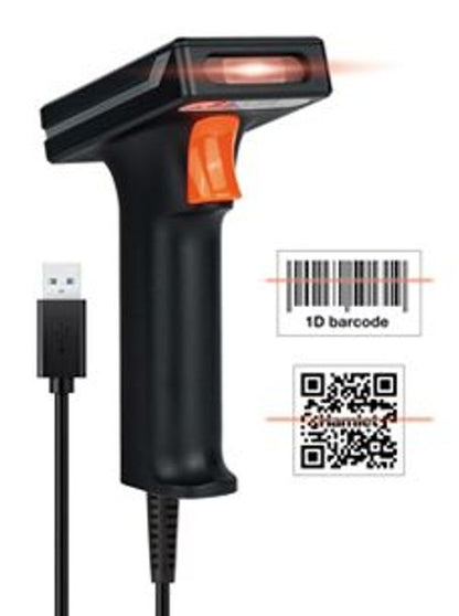 Hamlet HBCS2D120U lettore di codici a barre Lettore di codici a barre portatile 2D CMOS Nero [HBCS2D120U]