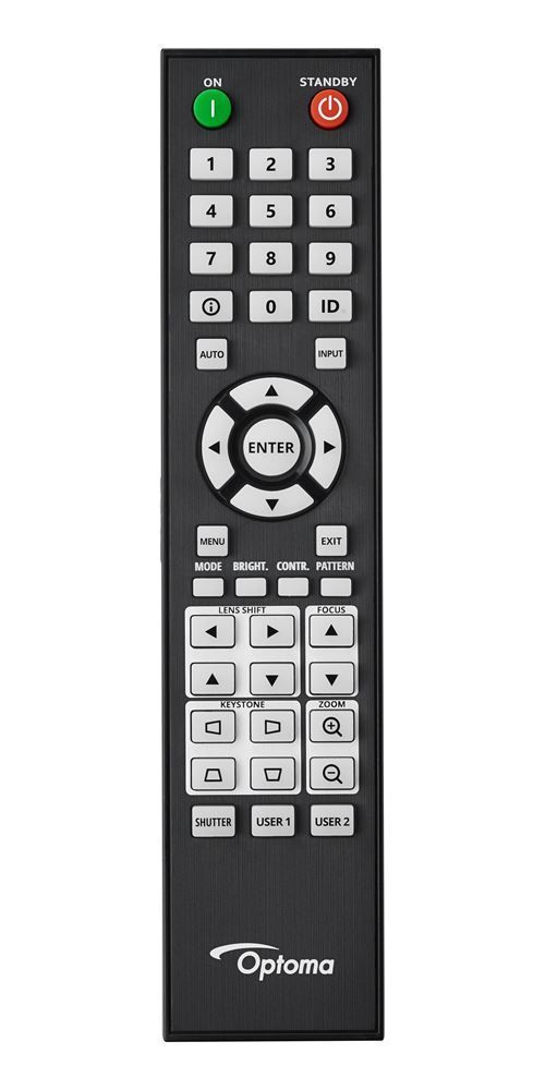 Optoma ZU920T Proiettore a raggio ultra corto 9800 ANSI lumen DLP WUXGA (1920x1200) Compatibilità 3D Nero [ZU920T]