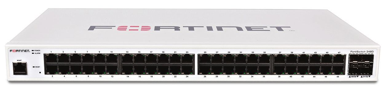 Fortinet FortiSwitch 248D Gestito L2/L3 Gigabit Ethernet (10/100/1000) 1U Bianco [FS-248D]