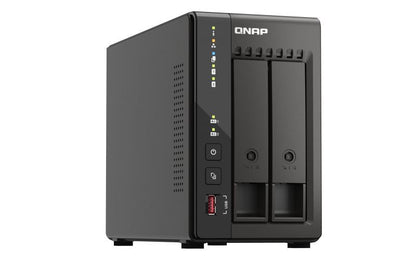 QNAP TS-253E NAS Tower Collegamento ethernet LAN Nero J6412 [TS-253E-8G]