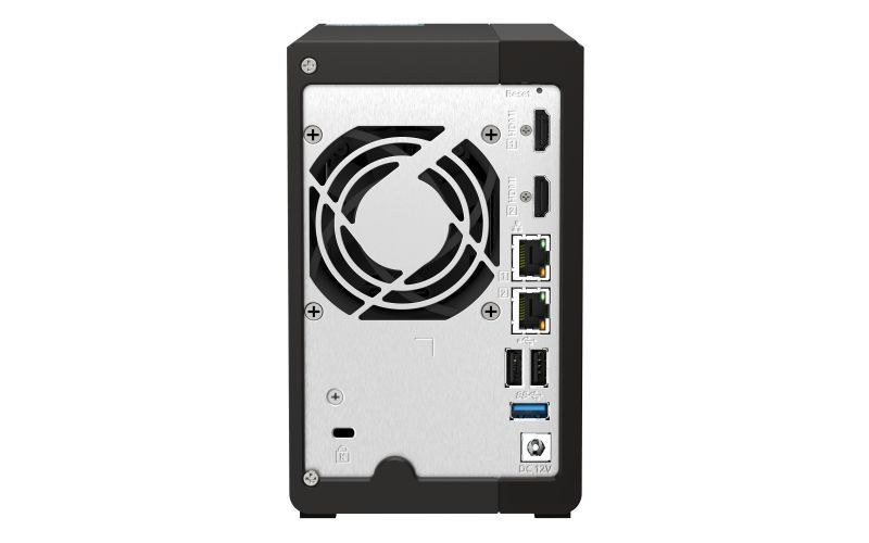 QNAP TS-253E NAS Tower Collegamento ethernet LAN Nero J6412 [TS-253E-8G]